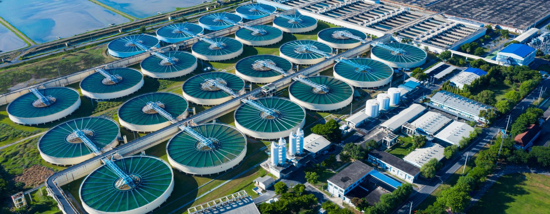 Aerial,View,Of,Drinking-water,Treatment.,Microbiology,Of,Drinking,Water,Production